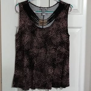 Wide strap tank top